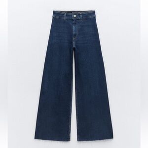 Zara ZW Marine Straight Leg Jeans (Blue)